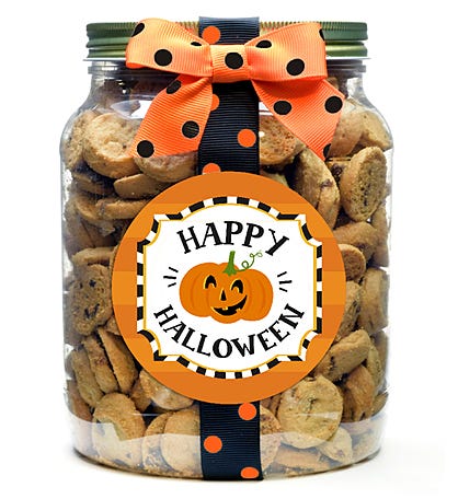 Happy Halloween! Chocolate Chip Cookie Jar